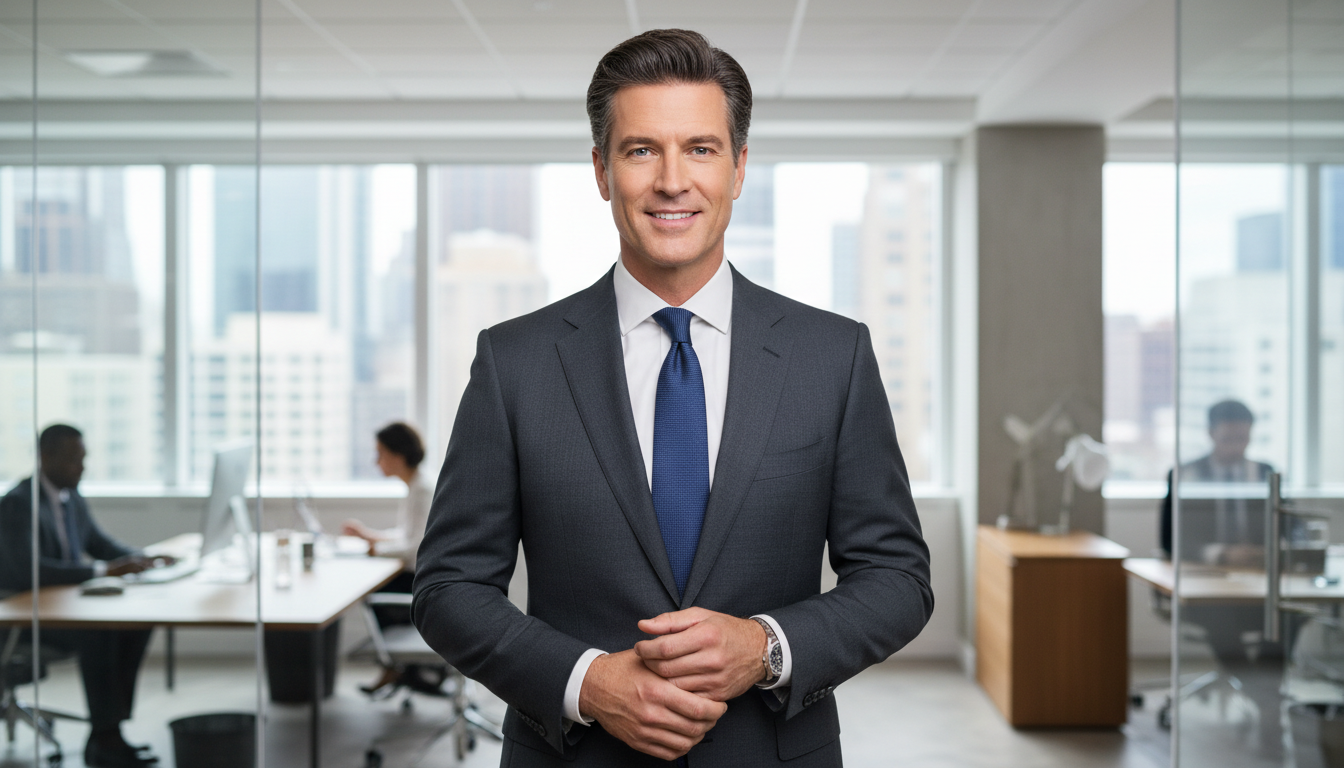 Patient with longer hair during a discreet no-shave FUE hair transplant procedure where existing hair conceals the treatment area